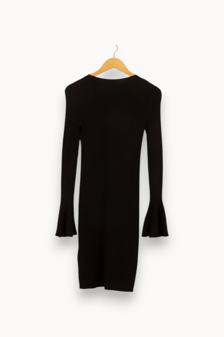 Robe Pull Noire - Taille S/36 de la marque Maje | PARAD6269 - Vendu par Paradigme - Image 4