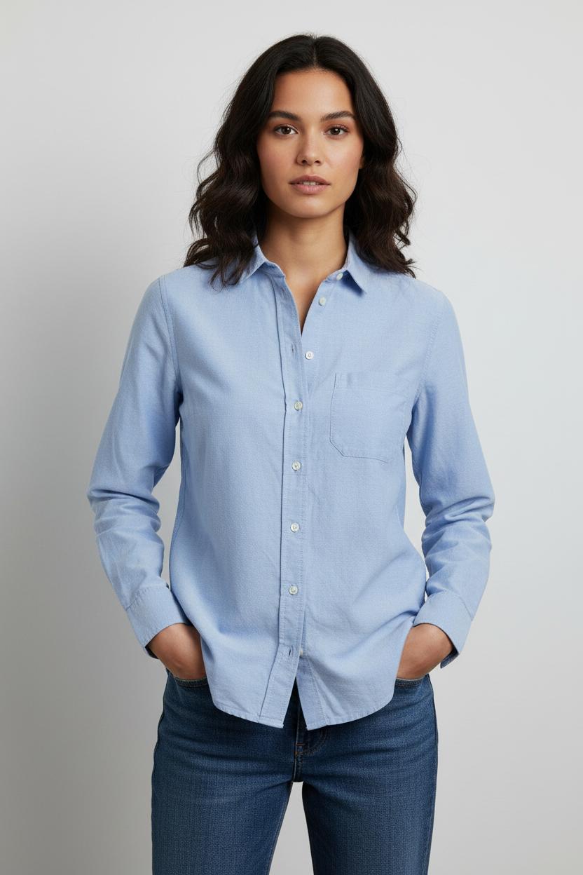 Chemise Bleu - Taille XS/34 de la marque Sézane | PARAD62691 - Vendu par Paradigme - Image 1