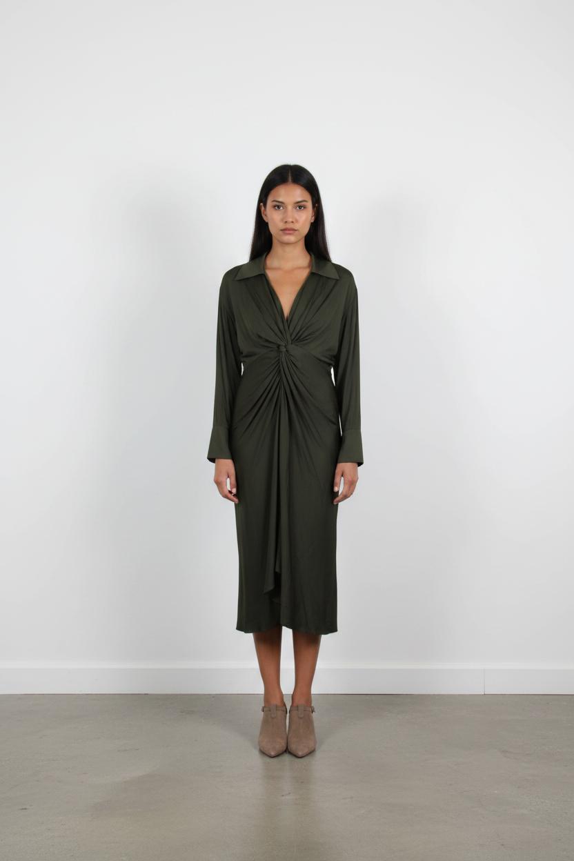 Robe Midi Verte - Taille M/38