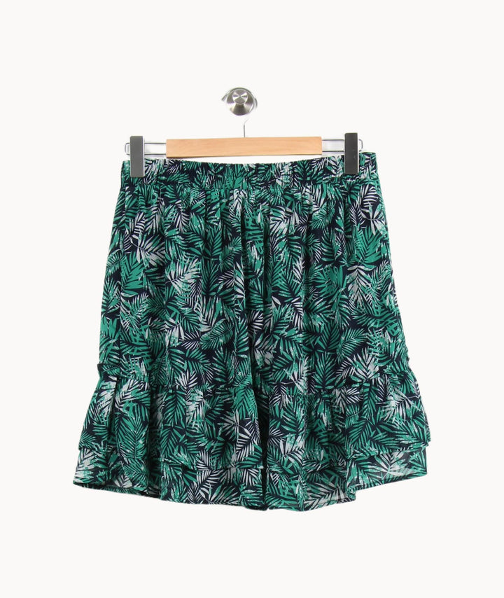 Jupe Courte Verte et Noire - Taille L/40 de la marque Grace & Mila | PARAD62696 - Vendu par Paradigme - Image 4