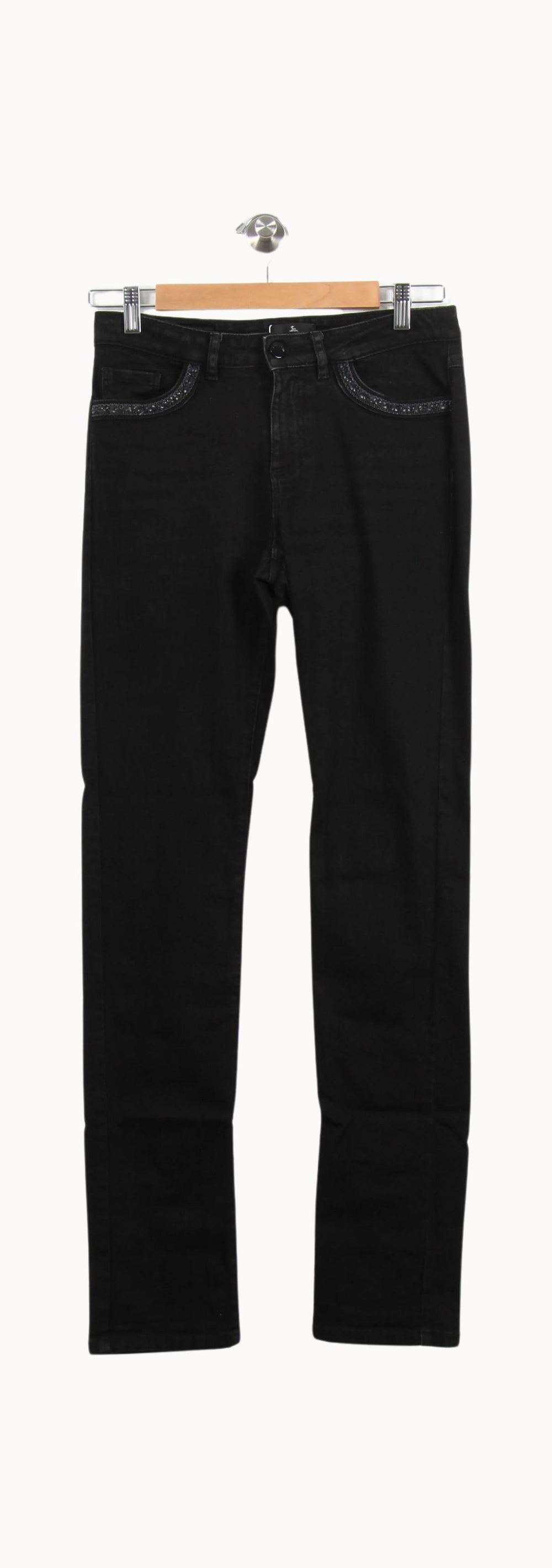 Jean Noir - Taille S/36 de la marque One Step | PARAD62697 - Vendu par Paradigme - Image 2