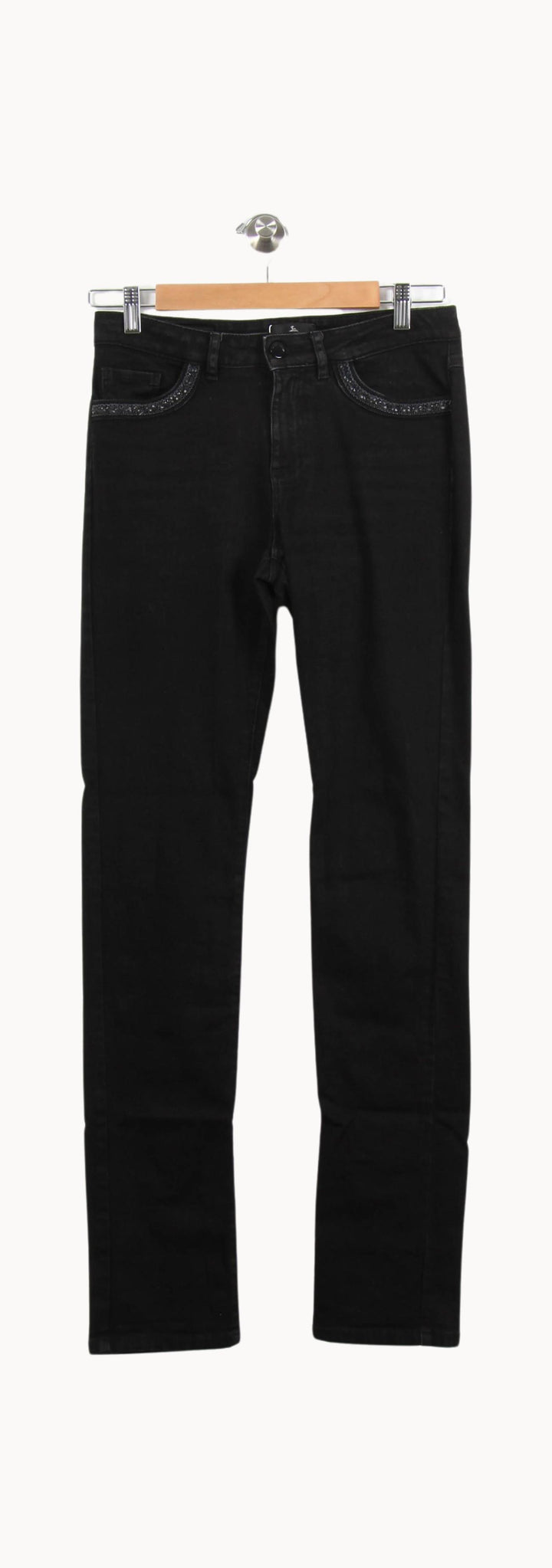 Jean Noir - Taille S/36 de la marque One Step | PARAD62697 - Vendu par Paradigme - Image 2