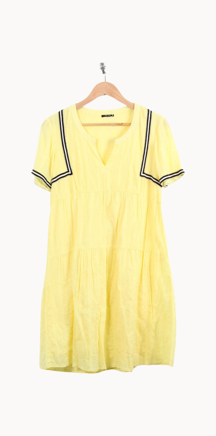 Robe Courte Jaune - Taille M/38 de la marque One Step | PARAD62702 - Vendu par Paradigme - Image 2