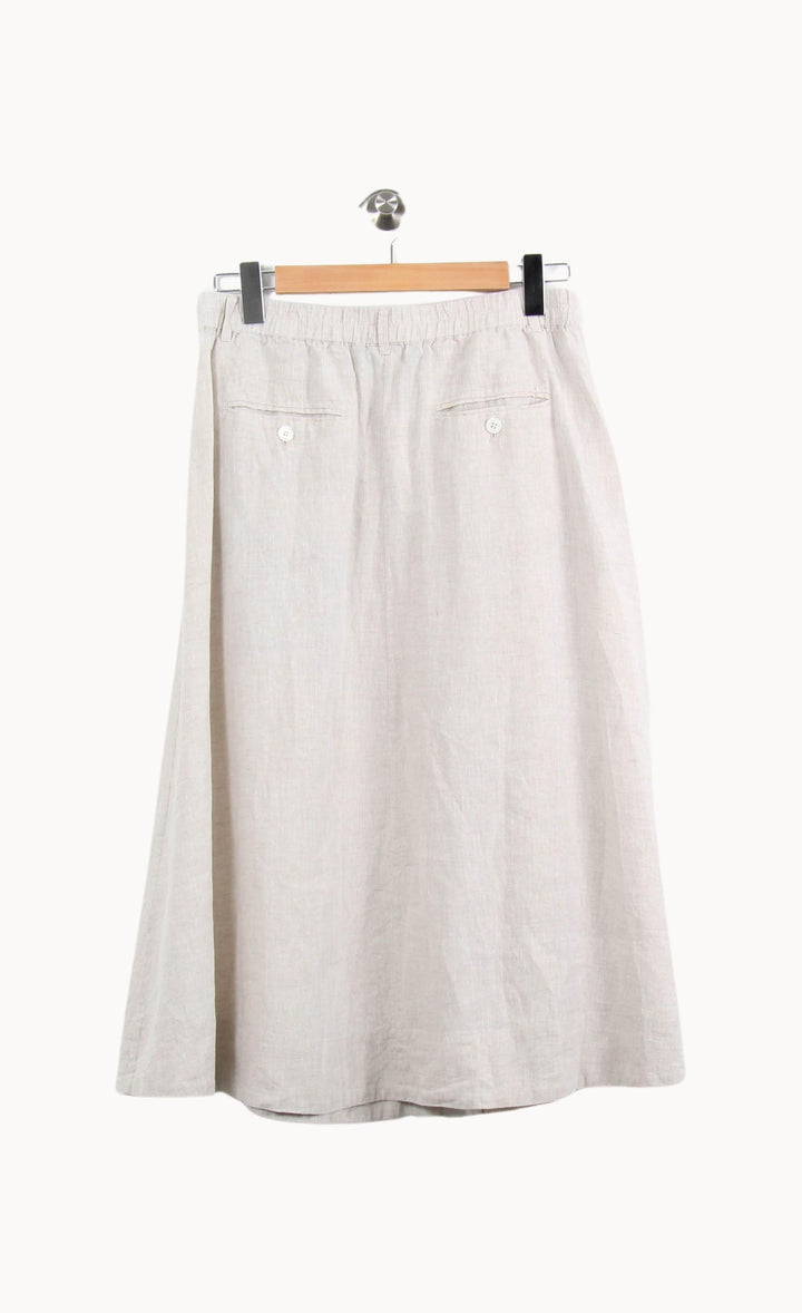 Jupe Midi Beige - Taille XL/42 de la marque Comptoir des Cotonniers | PARAD62707 - Vendu par Paradigme - Image 4