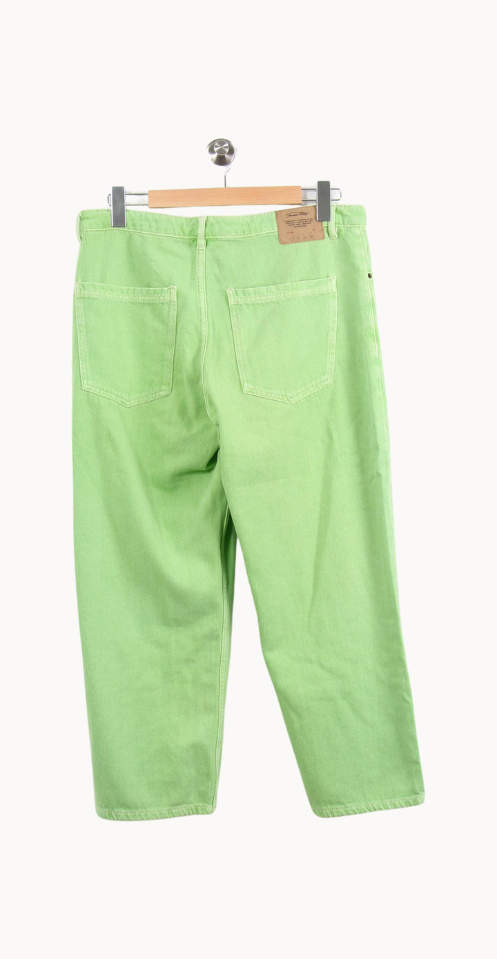Jean Vert - Taille L/40 de la marque American Vintage | PARAD62710 - Vendu par Paradigme - Image 4