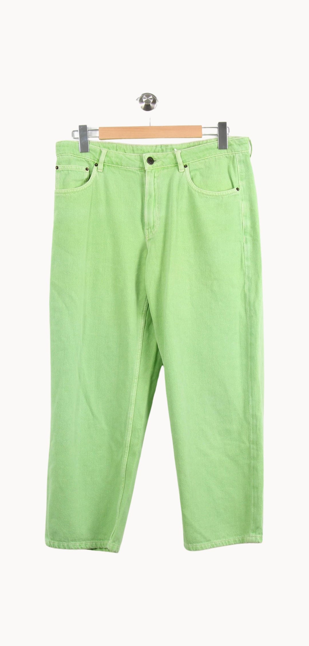 Jean Vert - Taille L/40 de la marque American Vintage | PARAD62710 - Vendu par Paradigme - Image 2
