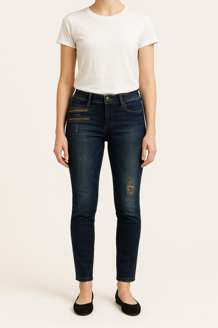 Jean Bleu - Taille S/36 de la marque One Step | PARAD62721 - Vendu par Paradigme - Image 1