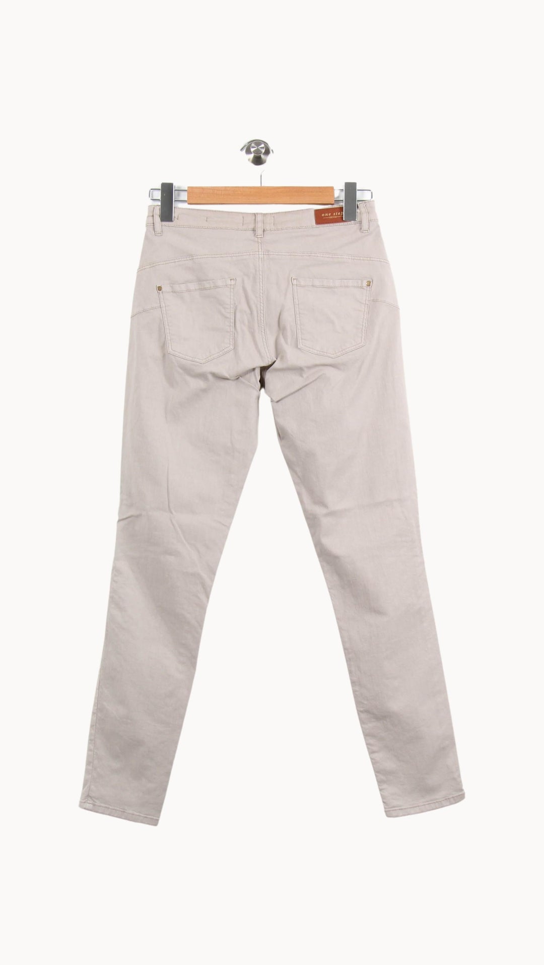 Jean Beige - Taille M/38 de la marque One Step | PARAD62722 - Vendu par Paradigme - Image 4
