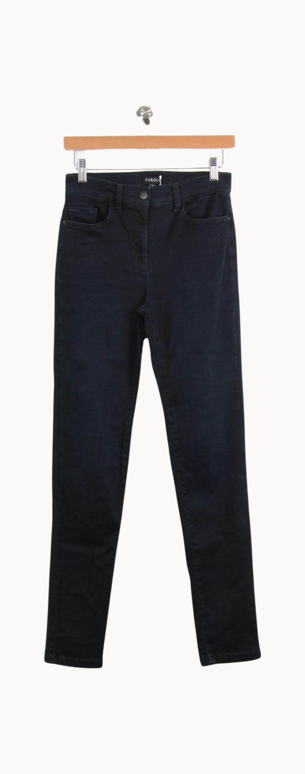 Jean Bleu - Taille S/36 de la marque Caroll | PARAD62726 - Vendu par Paradigme - Image 2