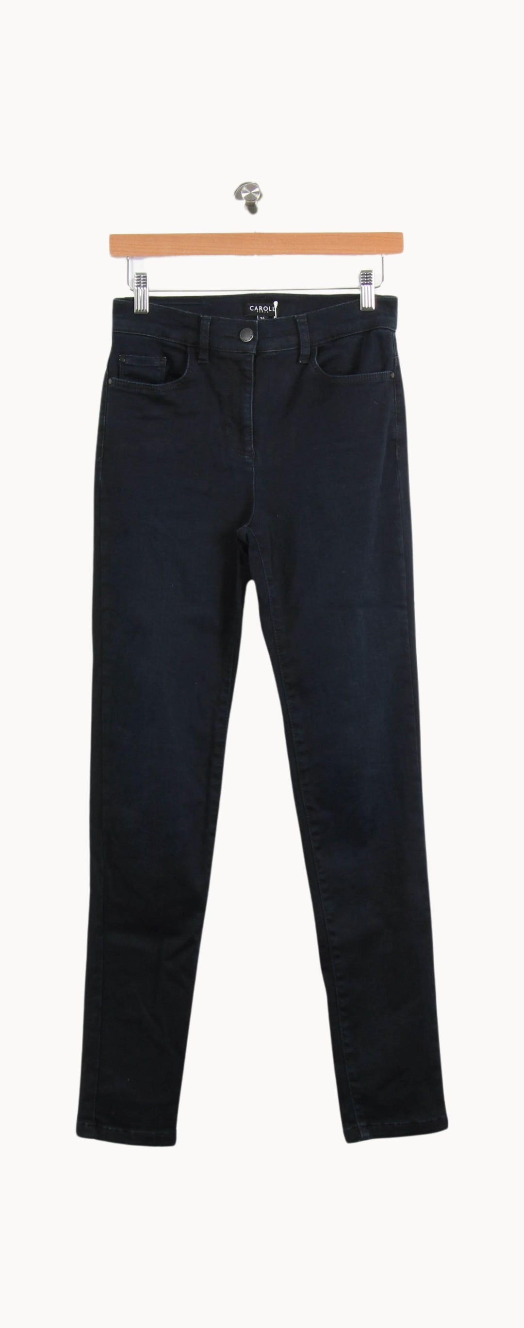 Jean Bleu - Taille S/36 de la marque Caroll | PARAD62726 - Vendu par Paradigme - Image 2