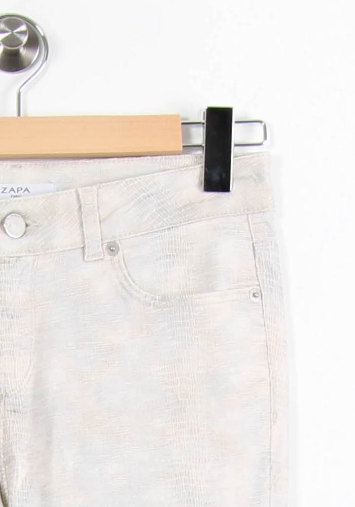Jean Blanc - Taille S/36 de la marque ZAPA | PARAD62729 - Vendu par Paradigme - Image 3