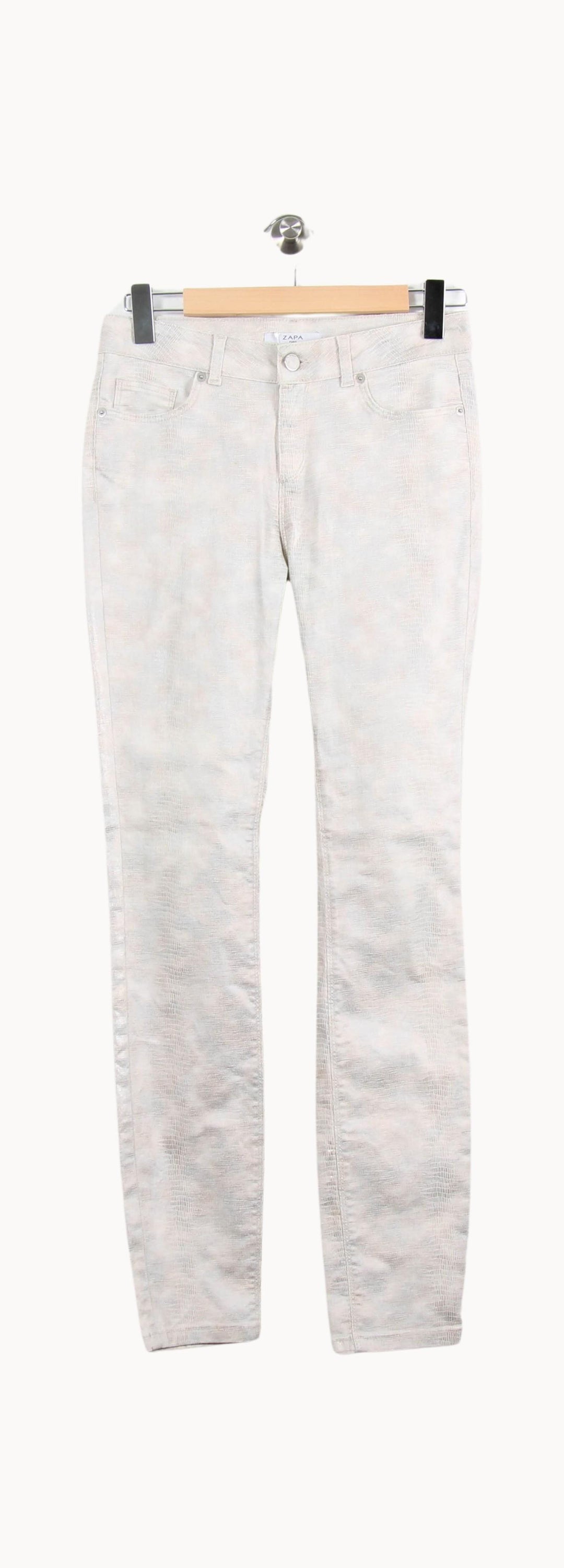 Jean Blanc - Taille S/36 de la marque ZAPA | PARAD62729 - Vendu par Paradigme - Image 2