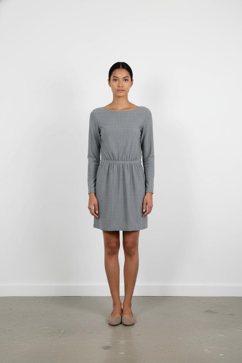 Robe Longue Grise - Taille XS/34