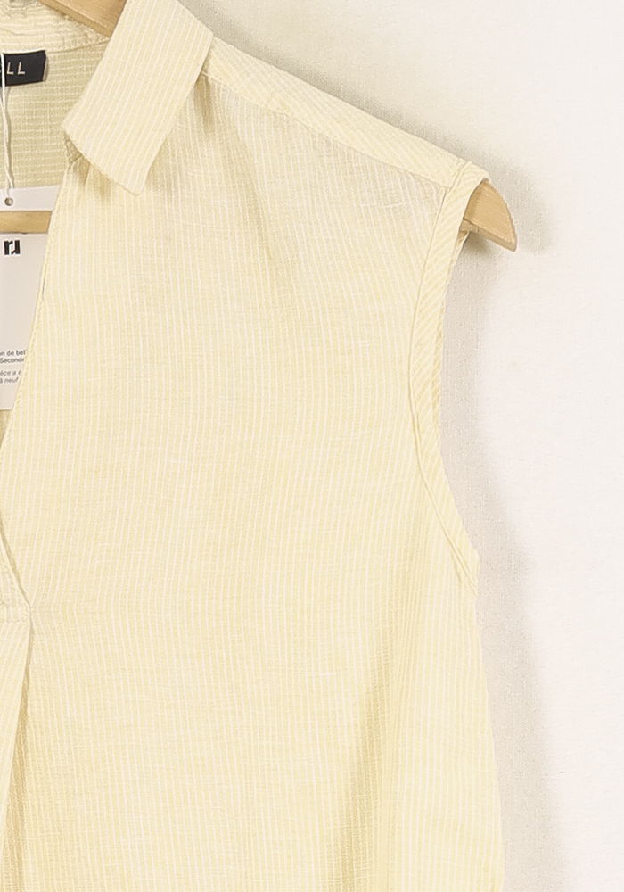 Blouse Jaune - Taille S/36 de la marque Caroll | PARAD62741 - Vendu par Paradigme - Image 3