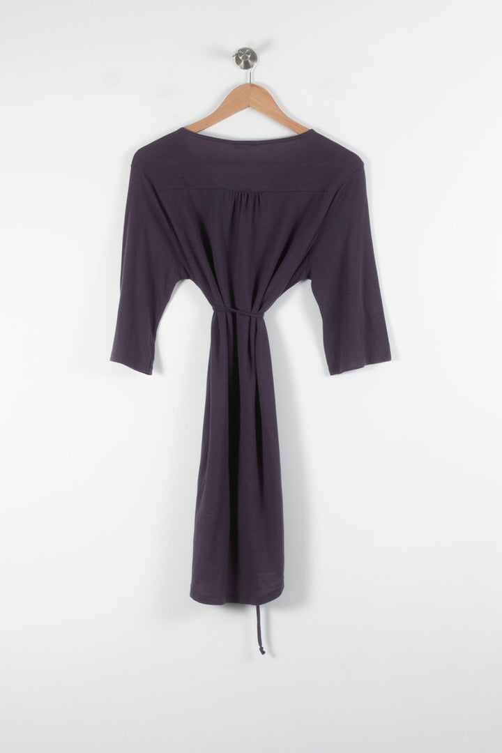 Robe Cache-Cœur Violette - Taille T.U. de la marque American Vintage | PARAD62754 - Vendu par Paradigme - Image 4