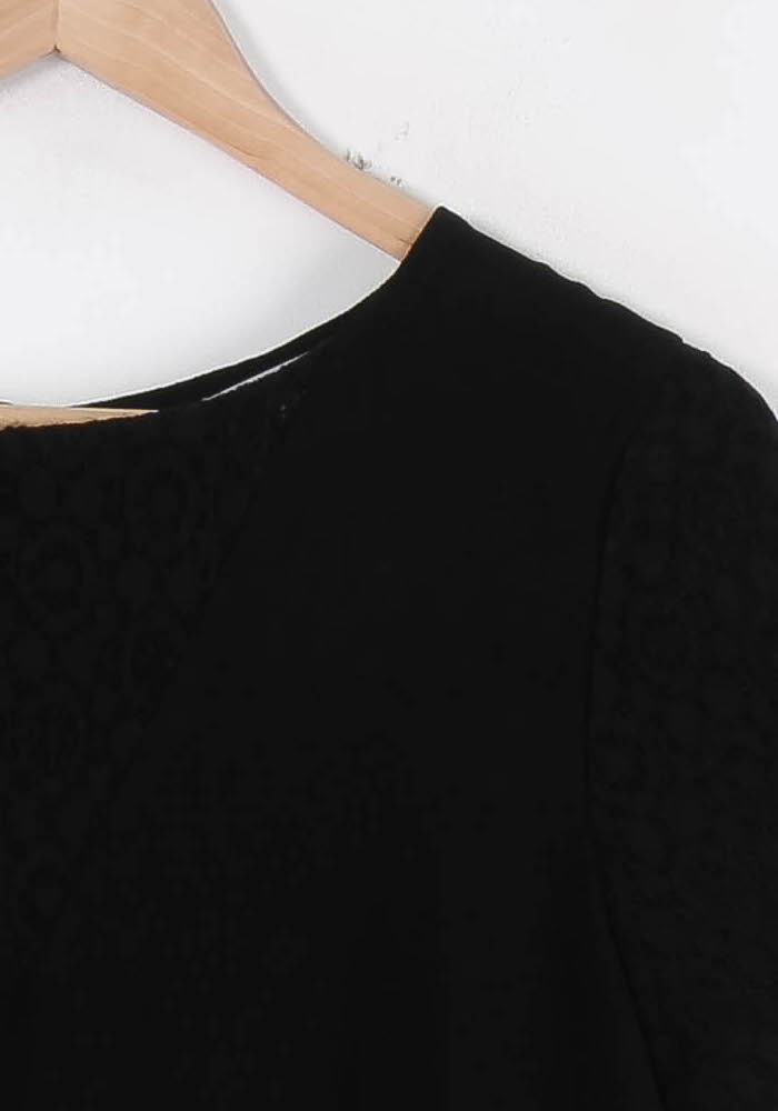 Robe Courte Noire - Taille M/38 de la marque Suncoo | PARAD62763 - Vendu par Paradigme - Image 3