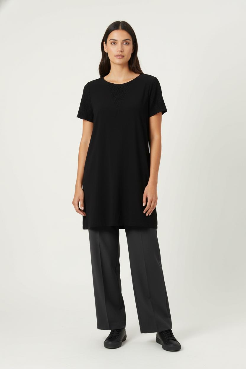 Robe Courte Noire - Taille M/38 de la marque Suncoo | PARAD62763 - Vendu par Paradigme - Image 1