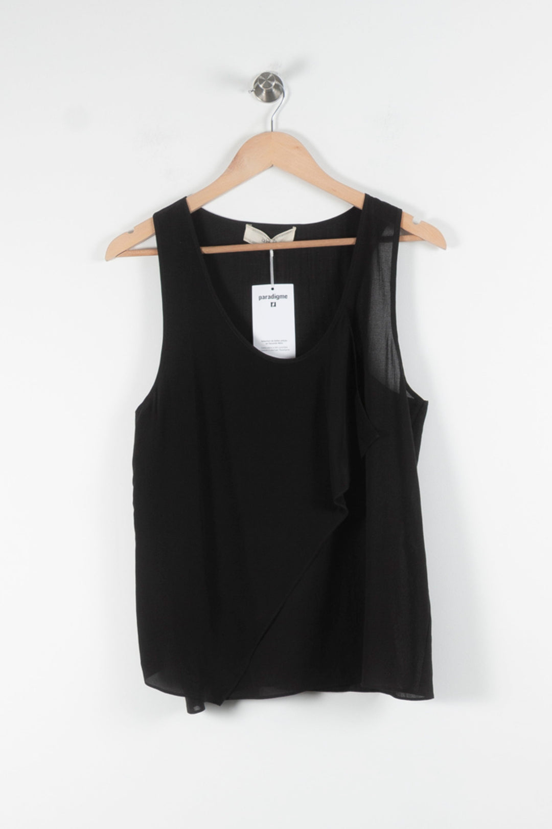 Débardeur Noir - Taille L/40 de la marque Vanessa Bruno - Athé | PARAD62768 - Vendu par Paradigme - Image 2