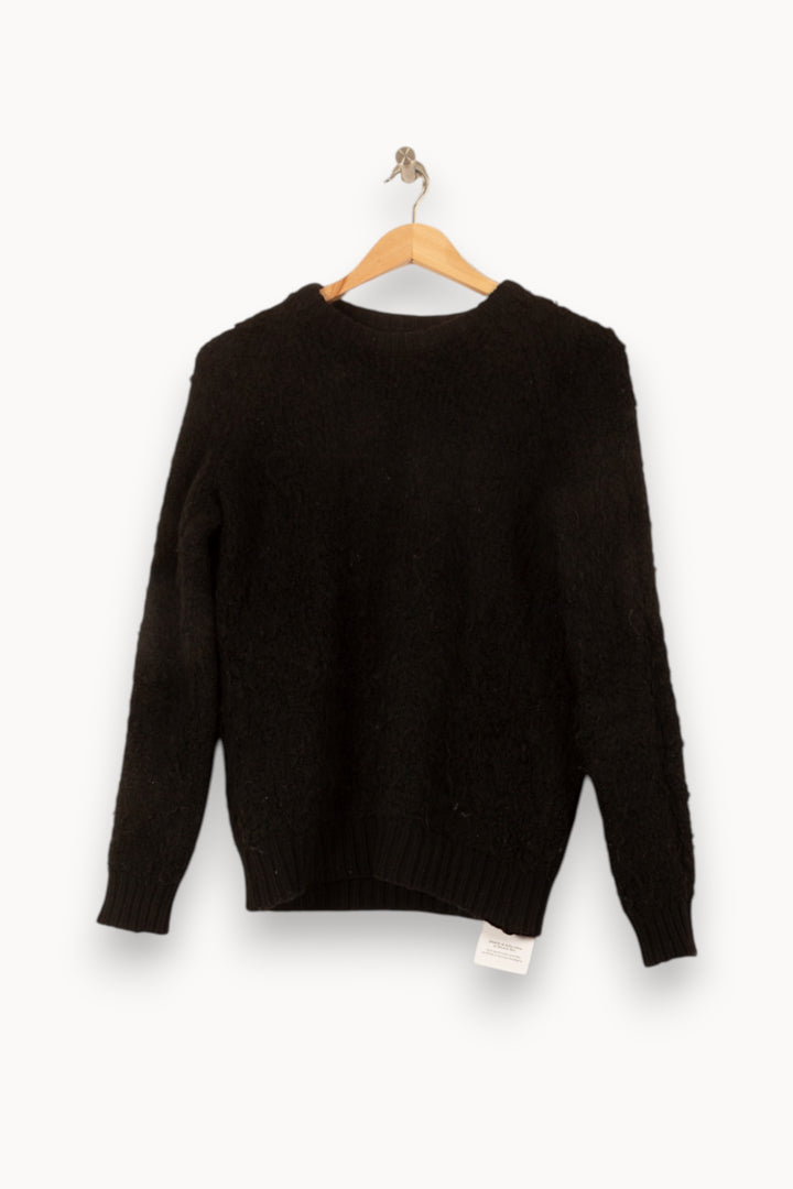 Pull Noir - Taille S/36 de la marque Sandro | PARAD62775 - Vendu par Paradigme - Image 2