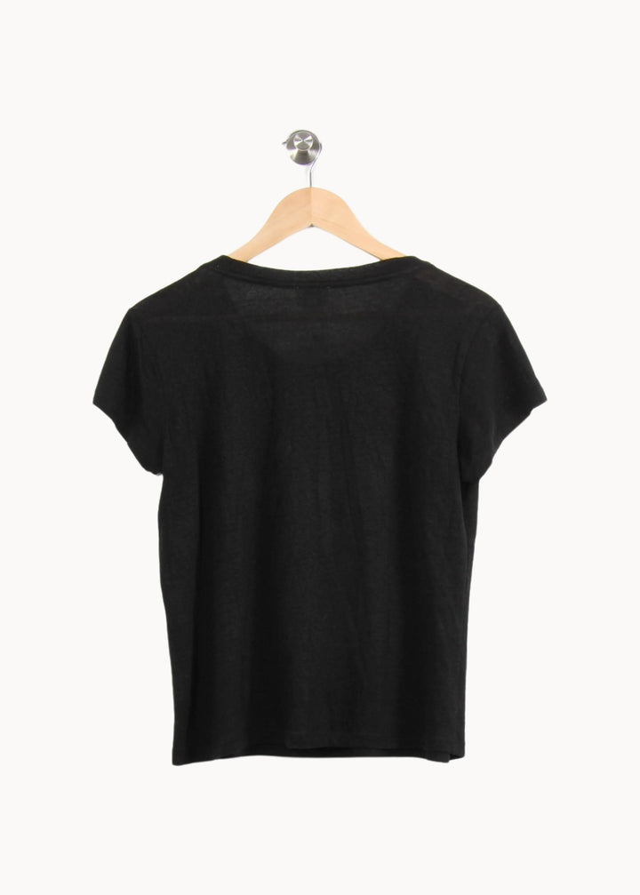 Tee-shirt Noir - Taille S/36 de la marque Bimba y Lola | PARAD62781 - Vendu par Paradigme - Image 4