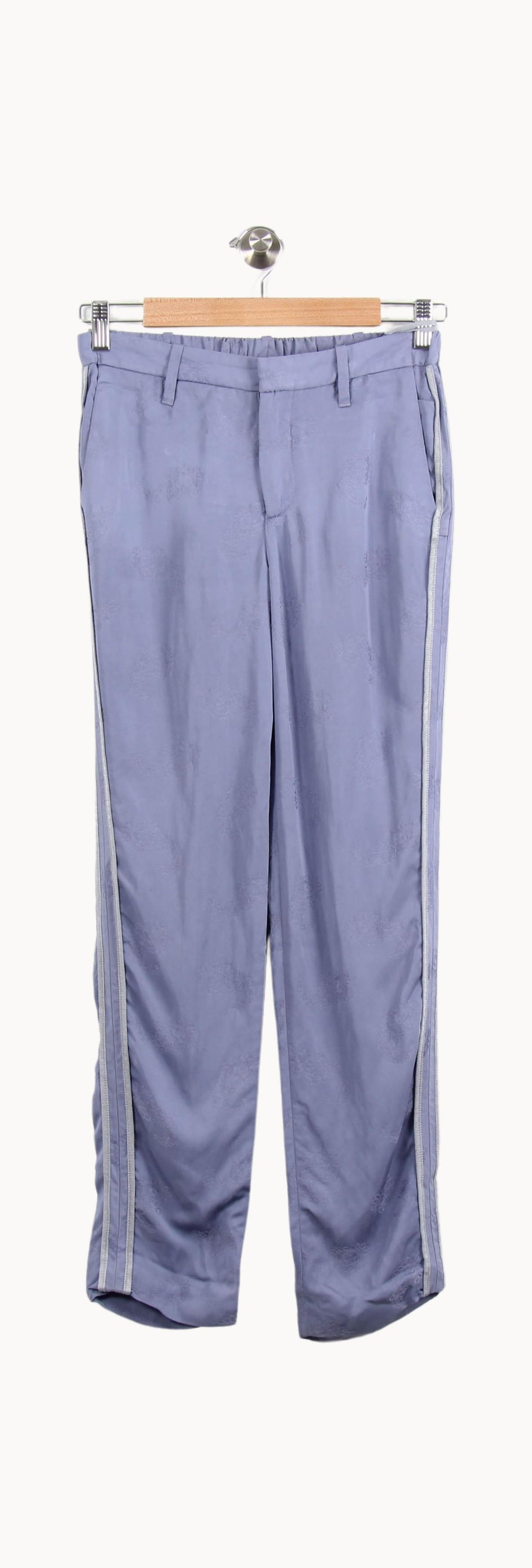 Pantalon Violet et Gris - Taille XS/34 de la marque Zadig&Voltaire | PARAD62782 - Vendu par Paradigme - Image 2