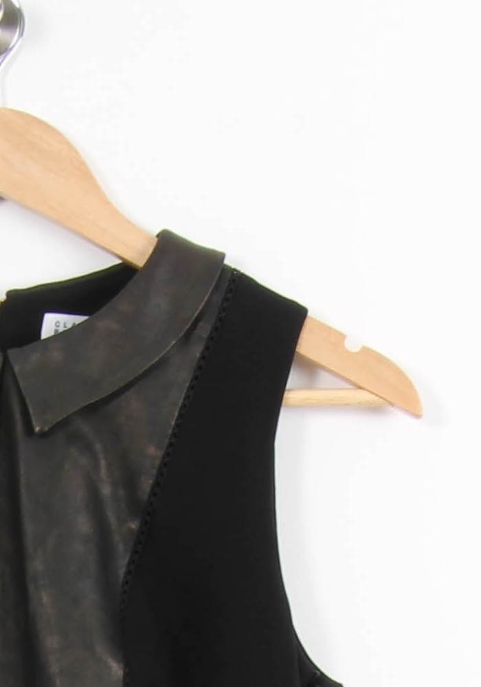 Robe Courte Noire - Taille S/36 de la marque Claudie Pierlot | PARAD62784 - Vendu par Paradigme - Image 3
