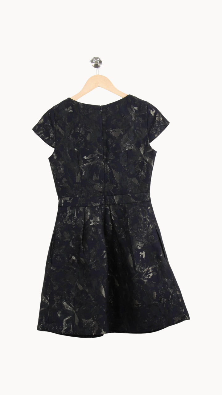 Robe Courte Noire et Argentée - Taille XS/34 de la marque Comptoir des Cotonniers | PARAD62785 - Vendu par Paradigme - Image 4