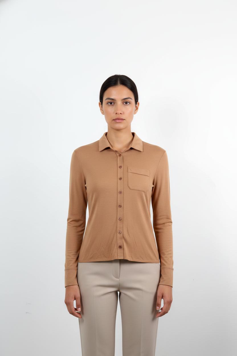 Chemise Marron - Taille S/36