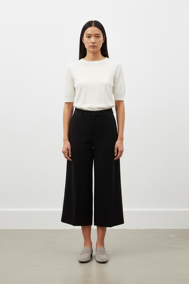 Pantalon Large Noir - Taille S/36