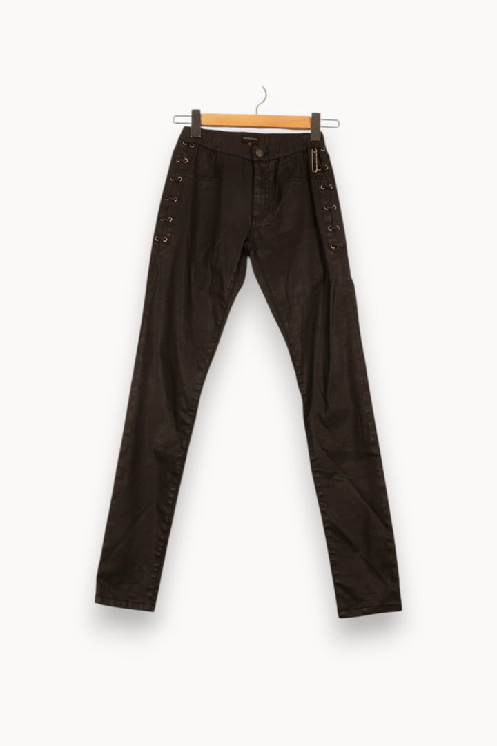 Pantalon Slim Noir - Taille S/36 de la marque Bérénice | PARAD62795 - Vendu par Paradigme - Image 2