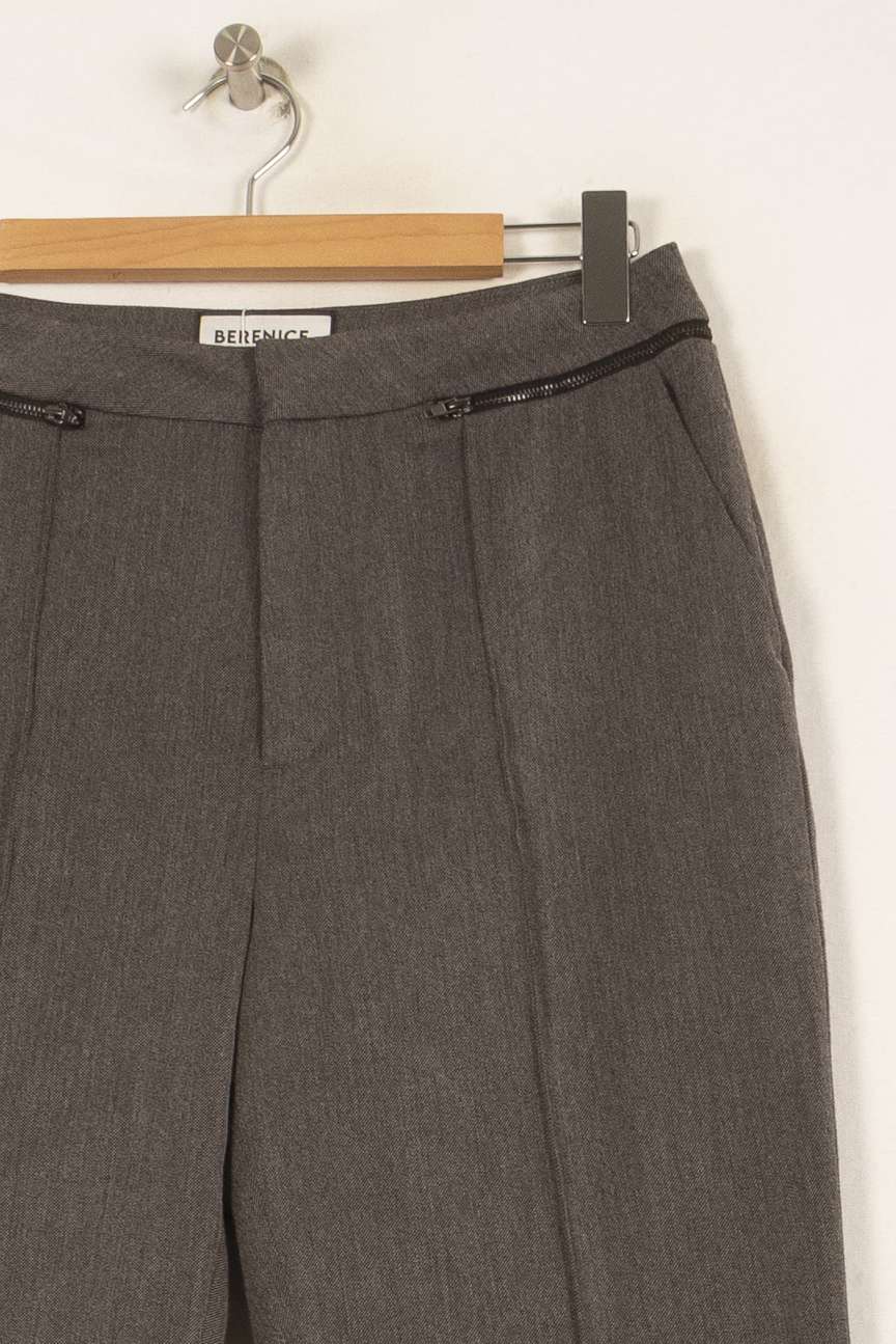 Pantalon Droit Gris - Taille L/40 de la marque Bérénice | PARAD62802 - Vendu par Paradigme - Image 3