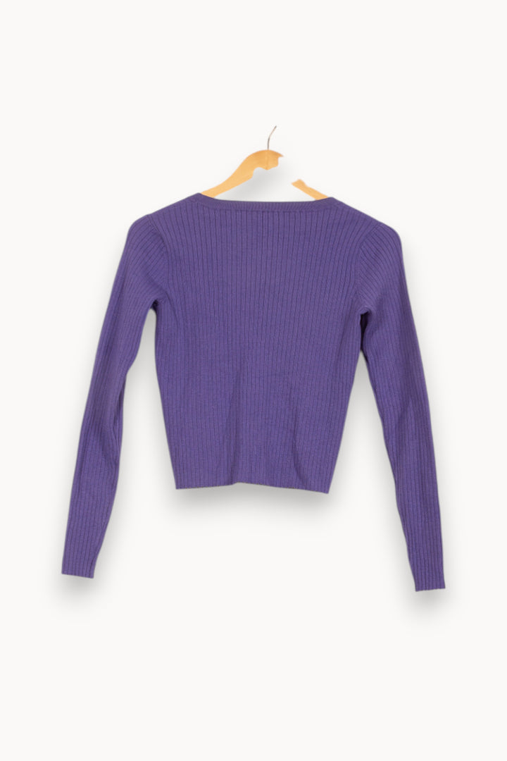 Pull Violet - Taille S/36 de la marque Bérénice | PARAD62807 - Vendu par Paradigme - Image 4