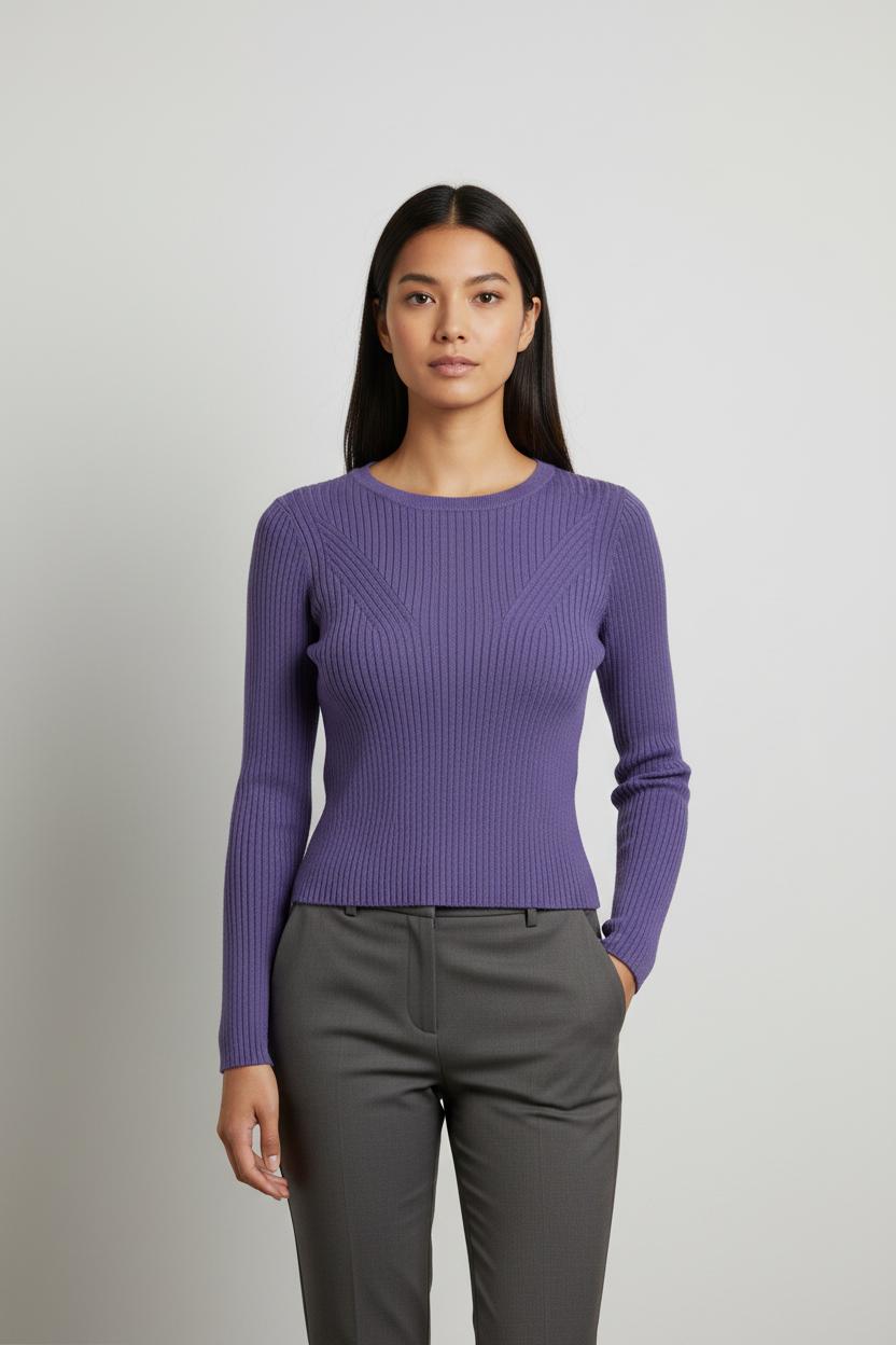 Pull Violet - Taille S/36