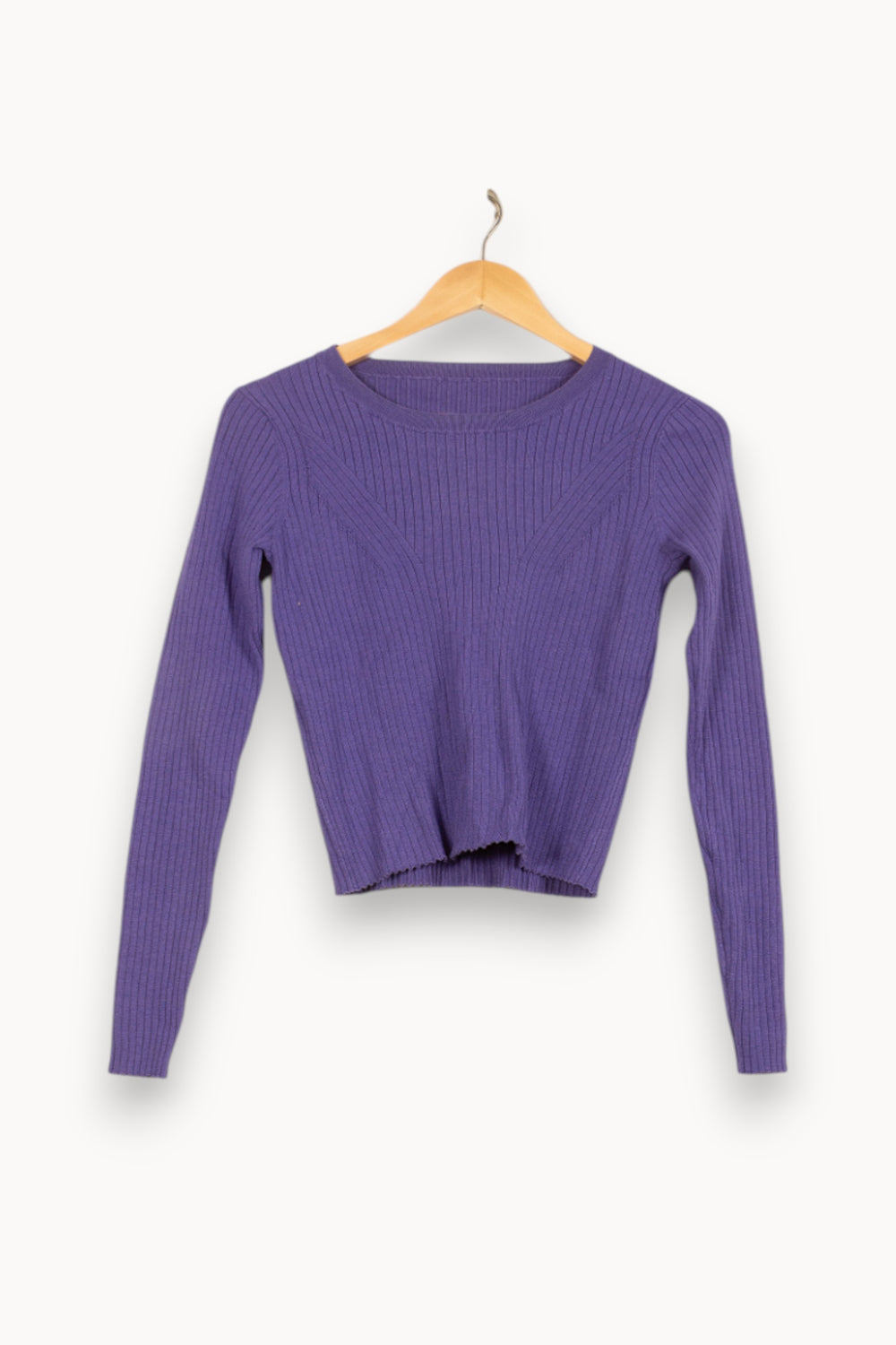 Pull Violet - Taille S/36 de la marque Bérénice | PARAD62807 - Vendu par Paradigme - Image 2
