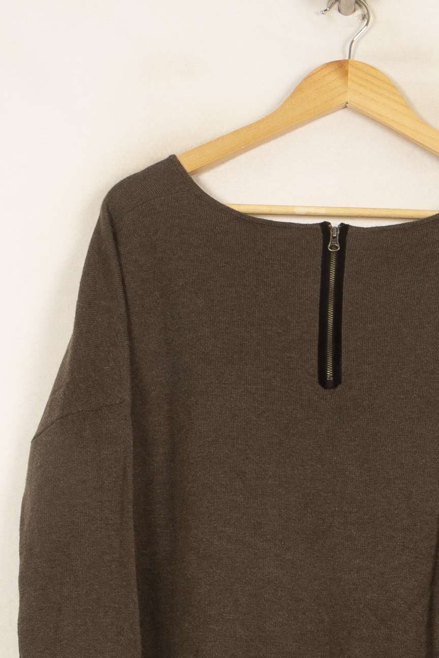 Pull Marron - Taille S/36 de la marque Bérénice | PARAD62816 - Vendu par Paradigme - Image 3