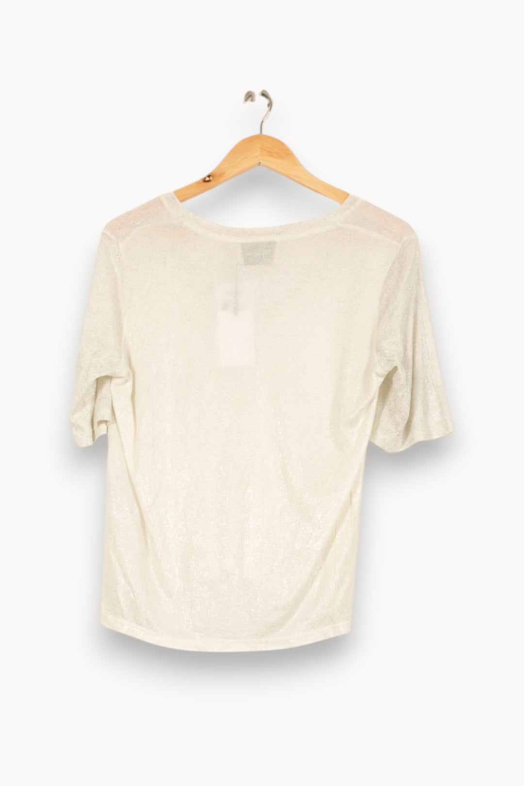 Tee-shirt Blanc - Taille S/36 de la marque Bérénice | PARAD62817 - Vendu par Paradigme - Image 4