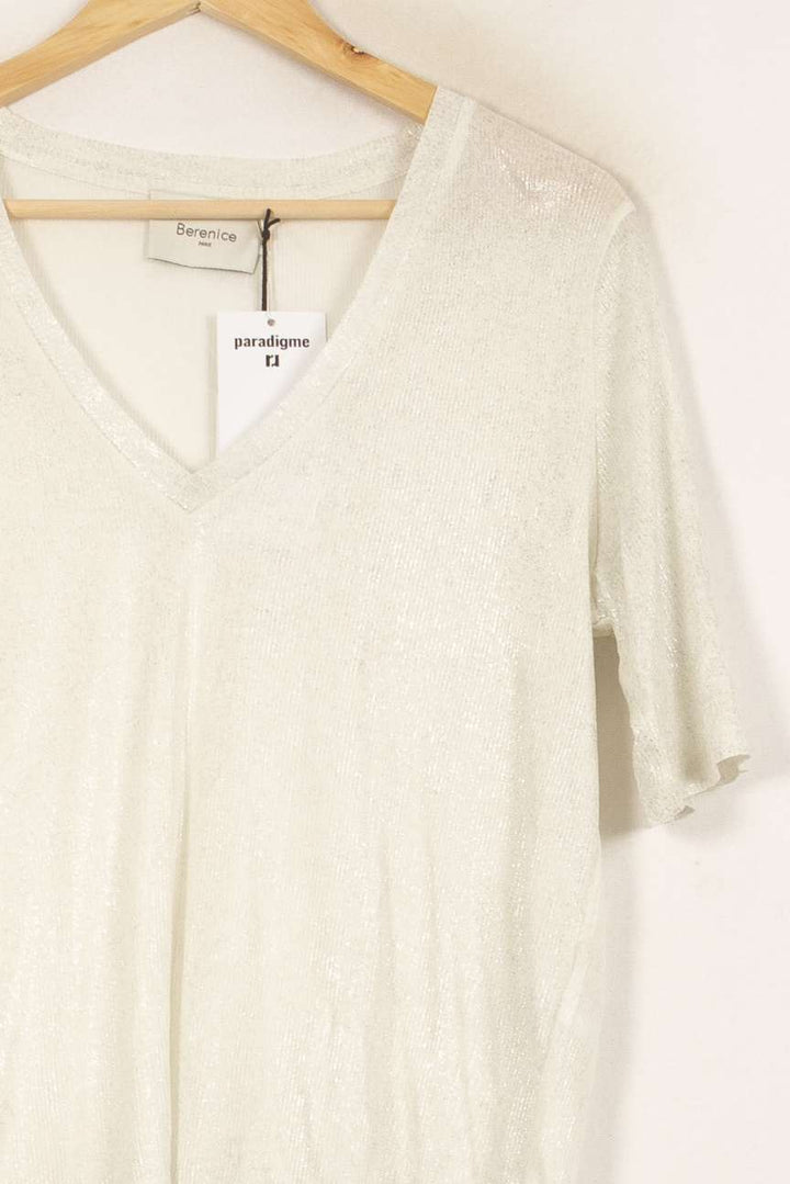 Tee-shirt Blanc - Taille S/36 de la marque Bérénice | PARAD62817 - Vendu par Paradigme - Image 3