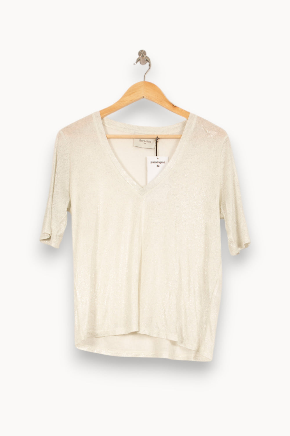 Tee-shirt Blanc - Taille S/36 de la marque Bérénice | PARAD62817 - Vendu par Paradigme - Image 2