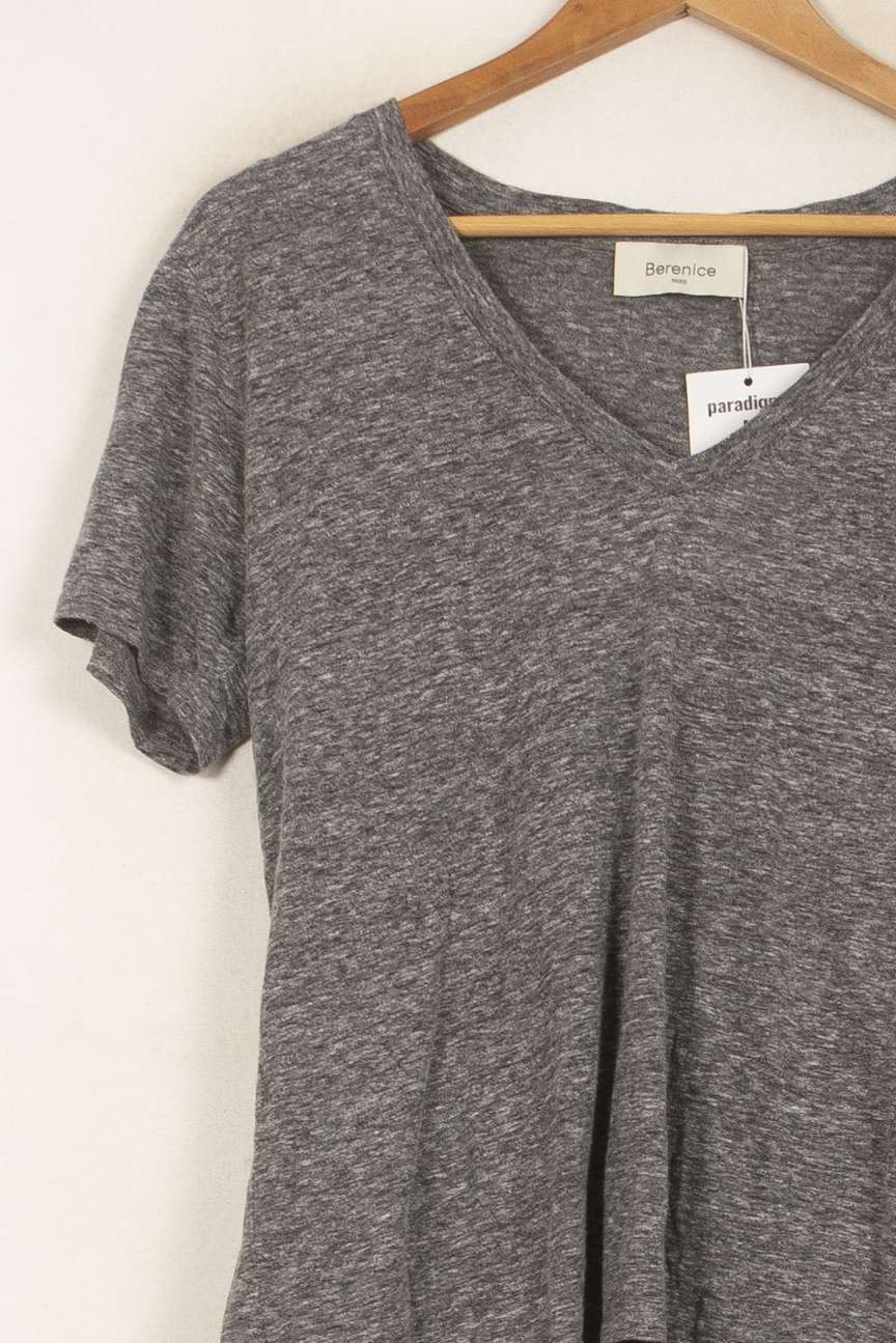 Tee-shirt Gris - Taille S/36 de la marque Bérénice | PARAD62819 - Vendu par Paradigme - Image 3