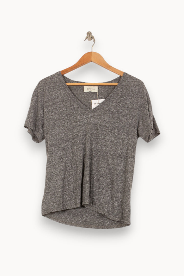 Tee-shirt Gris - Taille S/36 de la marque Bérénice | PARAD62819 - Vendu par Paradigme - Image 2