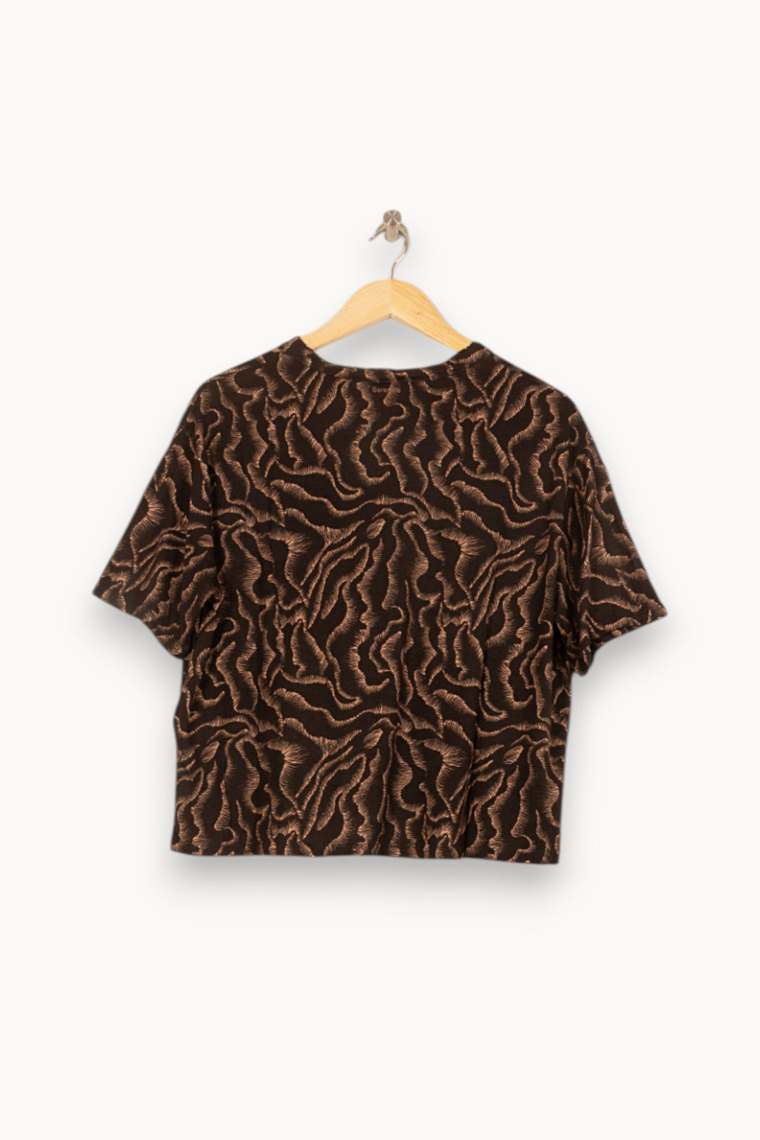 T-shirt Noir et Beige - Taille S/36 de la marque Bérénice | PARAD62823 - Vendu par Paradigme - Image 4