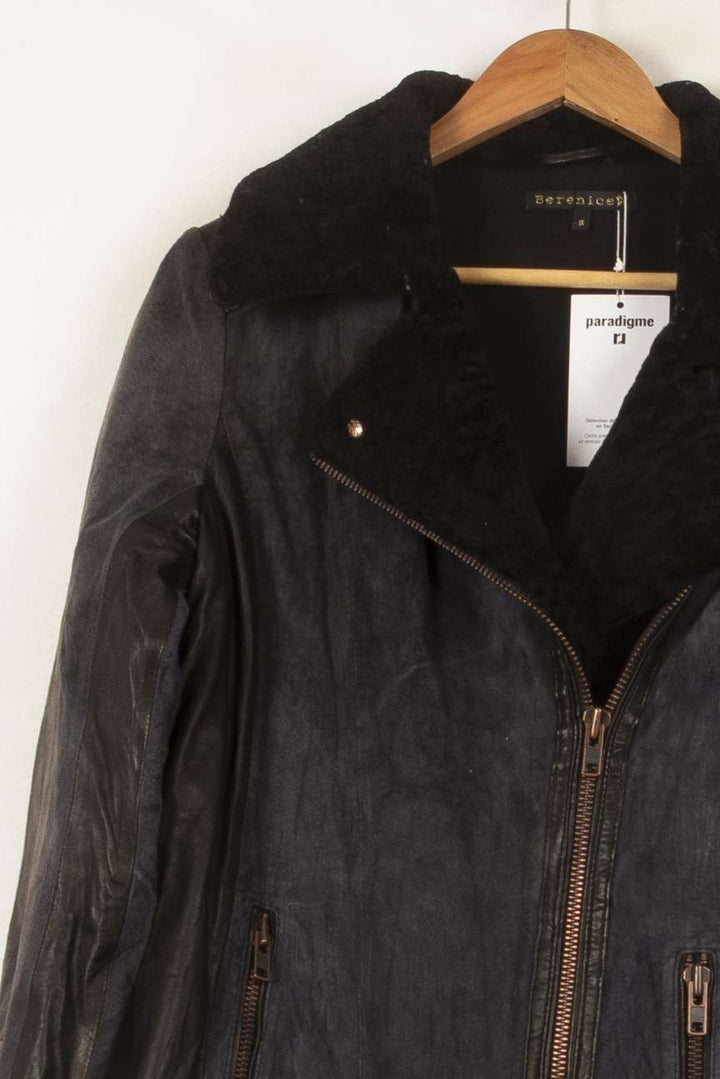 Blouson Noir - Taille S/36 de la marque Bérénice | PARAD62829 - Vendu par Paradigme - Image 3