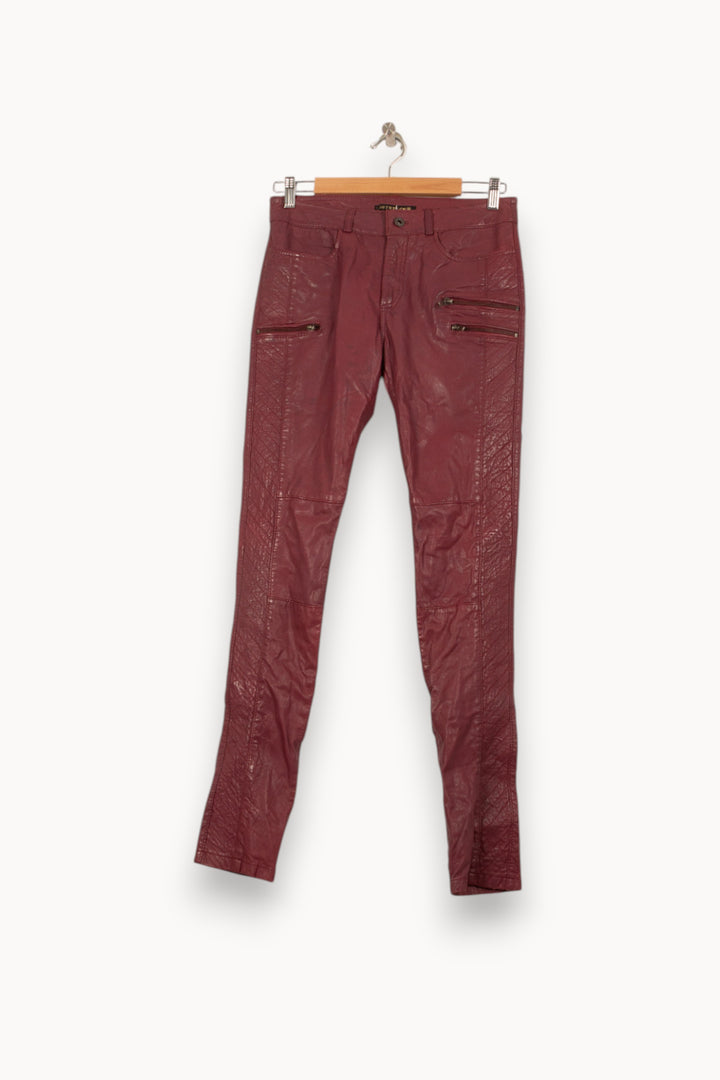 Pantalon Bordeaux - Taille S/36 de la marque Bérénice | PARAD62830 - Vendu par Paradigme - Image 2