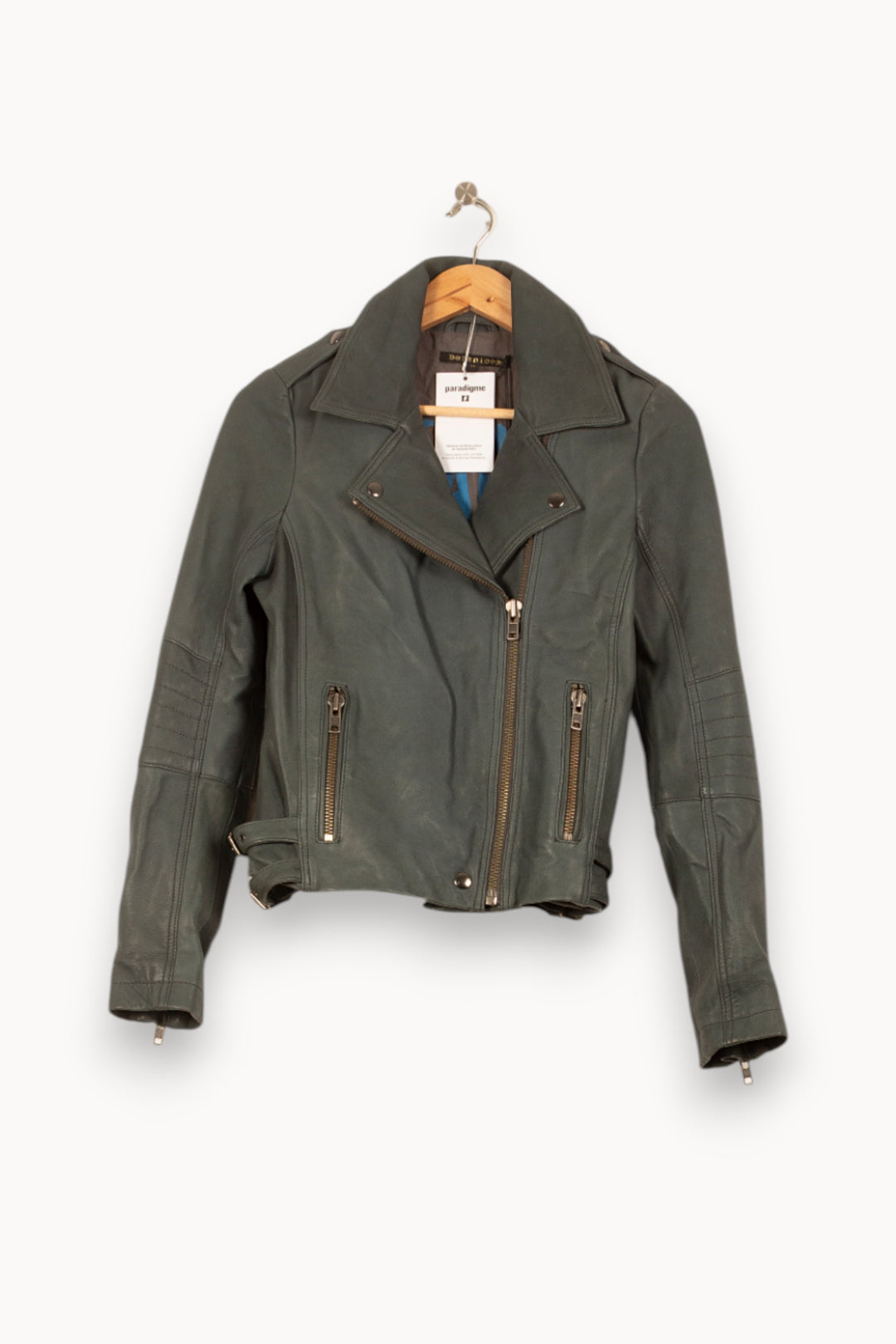Blouson Vert - Taille XS/34 de la marque Bérénice | PARAD62831 - Vendu par Paradigme - Image 2
