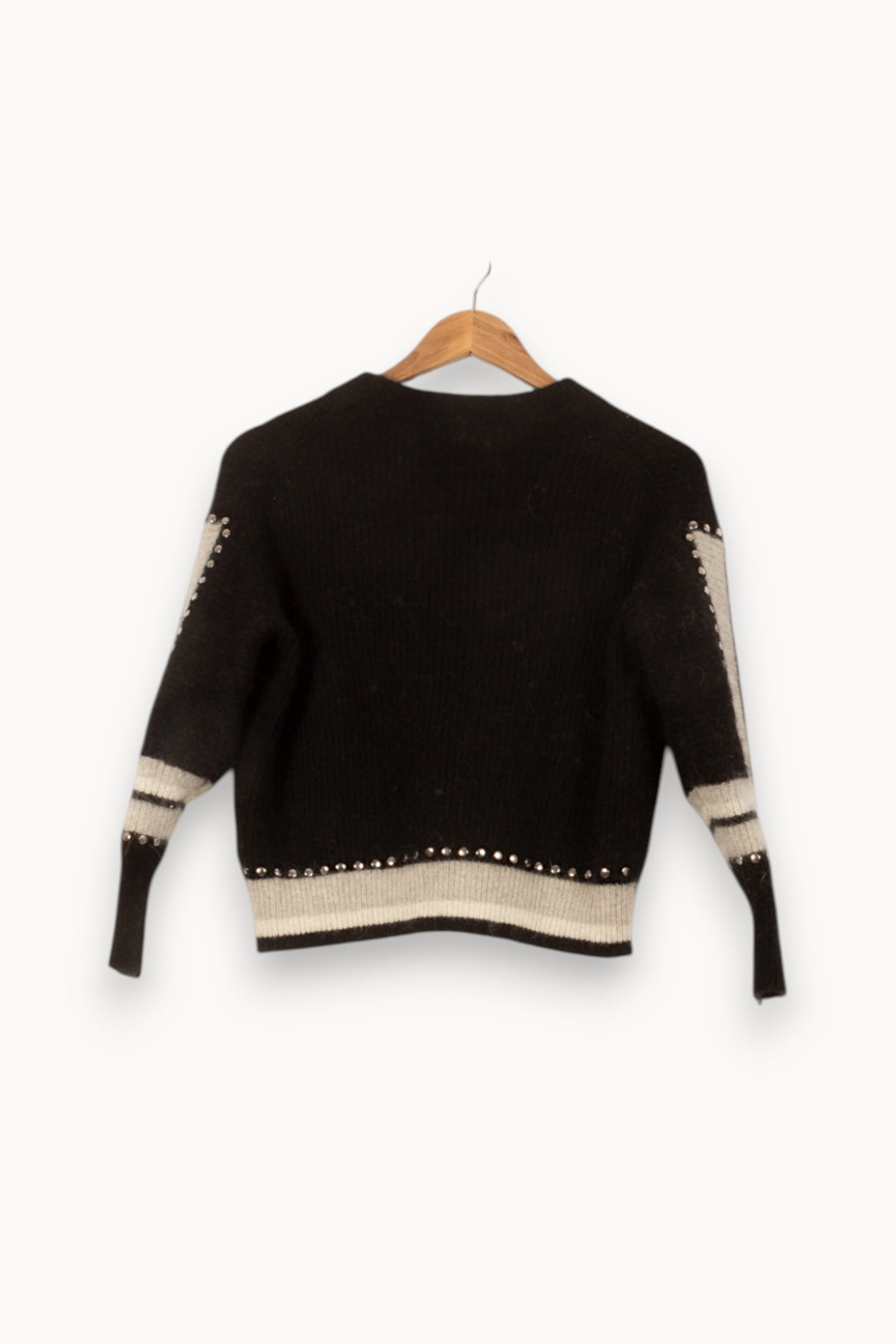 Pull Noir et Blanc - Taille S/36 de la marque Bérénice | PARAD62838 - Vendu par Paradigme - Image 4
