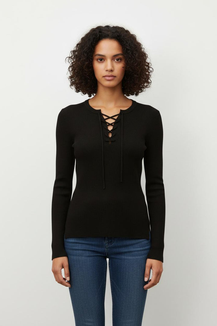 Pull Noir - Taille S/36