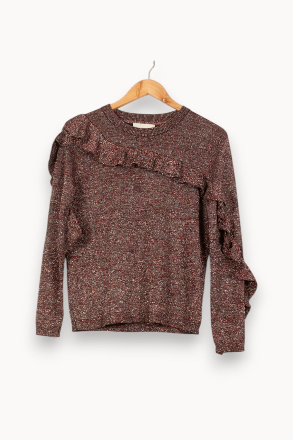 Pull Bordeaux - Taille S/36 de la marque Bérénice | PARAD62842 - Vendu par Paradigme - Image 2