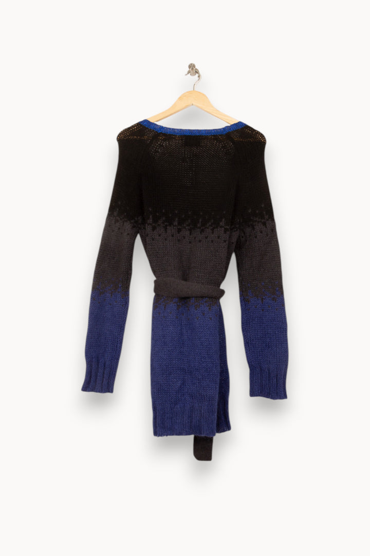 Gilet Noir et Bleu - Taille S/36 de la marque Bérénice | PARAD62843 - Vendu par Paradigme - Image 4