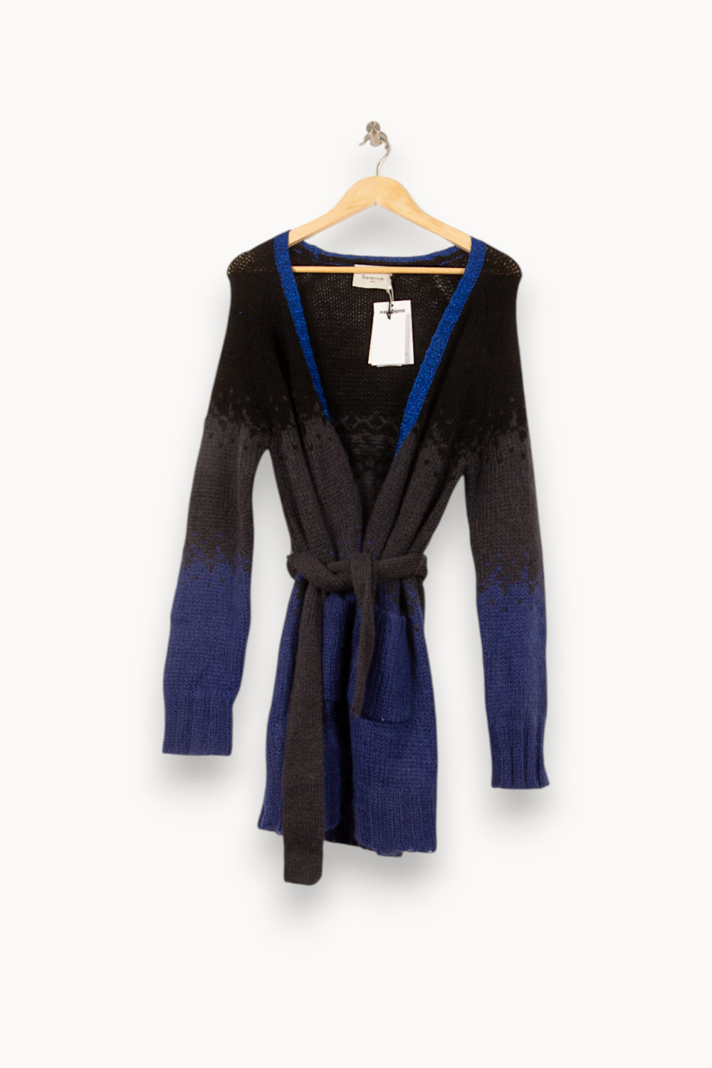 Gilet Noir et Bleu - Taille S/36 de la marque Bérénice | PARAD62843 - Vendu par Paradigme - Image 2