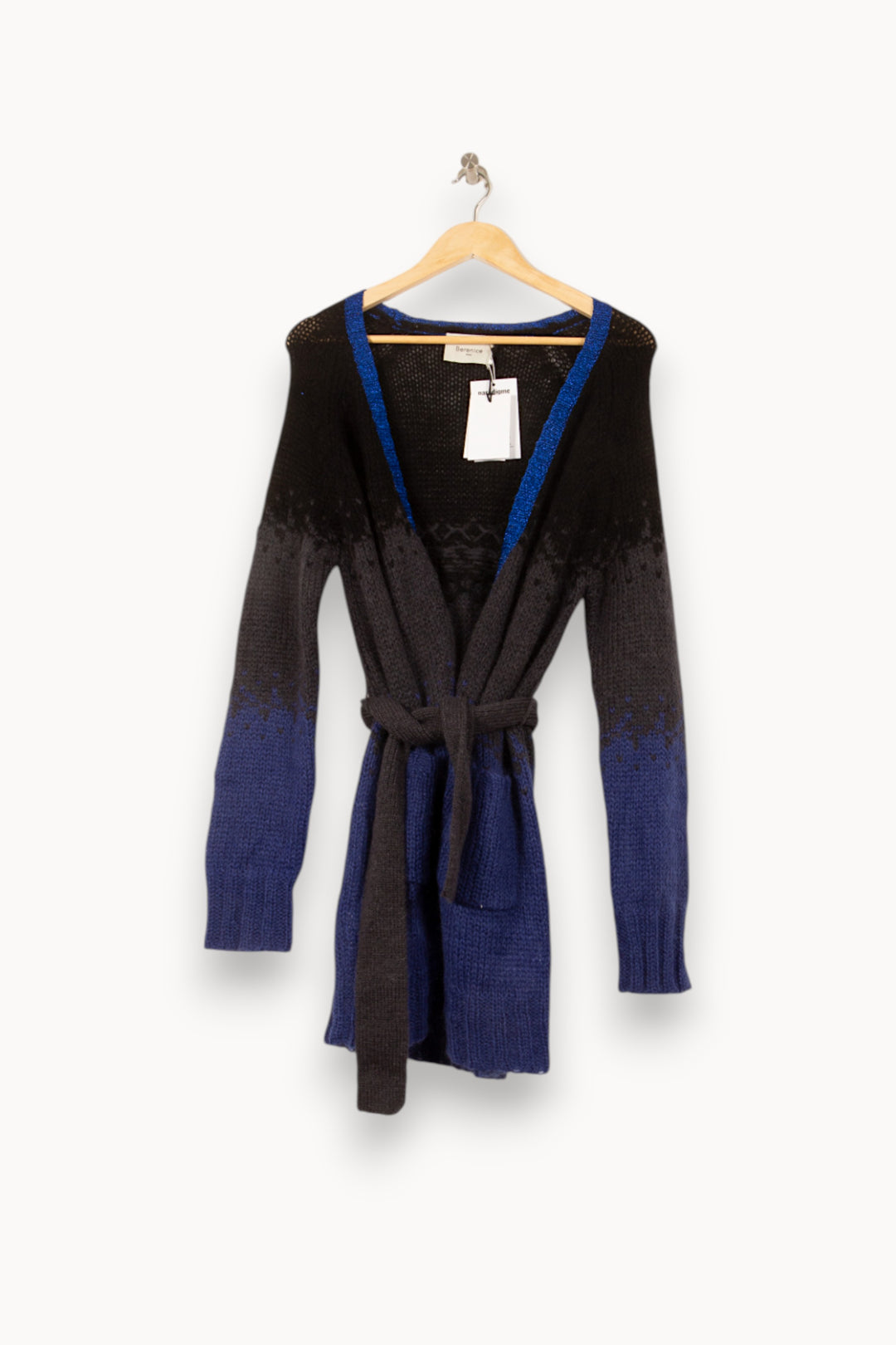 Gilet Noir et Bleu - Taille S/36 de la marque Bérénice | PARAD62843 - Vendu par Paradigme - Image 2